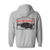 Yellowstone X Ram Ride For The Brand Zip-Up Hoodie 1 Yellowstone X Ram Ride For The Brand Zip-Up Hoodie -Yellowstone Store YS TRUCK 76 100003 BK MF