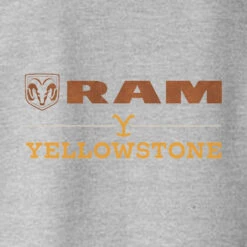 Yellowstone X Ram Ride For The Brand Zip-Up Hoodie 8 Yellowstone X Ram Ride For The Brand Zip-Up Hoodie -Yellowstone Store YS TRUCK 76 100003 FT RO