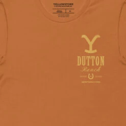Yellowstone Y Dutton Ranch T-Shirt -Yellowstone Store YS YDUT 91 100394 RO