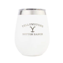 Yellowstone X Yeti Rambler®️ 10 Oz Wine Tumbler
