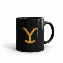 Yellowstone Your Girlfriend Keeps Looking At Me Black Mug -Yellowstone Store YS YGIRL BM 100085 11 RT MF