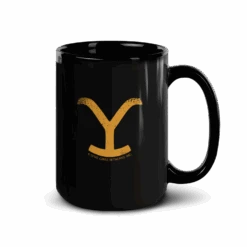 Yellowstone Your Girlfriend Keeps Looking At Me Black Mug -Yellowstone Store YS YGIRL BM 100085 15 RT MF