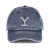 Yellowstone Y Logo Vintage Denim Hat -Yellowstone Store YS YL DBH 100388 0002 Denim hat Navy c2403c57 ff12 43ef 90ee e4b53e31ff0c