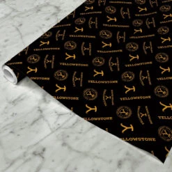 Yellowstone Logo Gift Wrap -Yellowstone Store YS YLGW 101063 LIFE