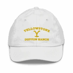 Yellowstone Logo Kids Baseball Hat 7 Yellowstone Logo Kids Baseball Hat -Yellowstone Store YS logo YBH 100929 WHT MF