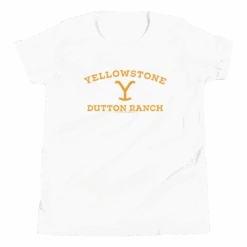 Yellowstone Logo Kids Premium T-Shirt 7 Yellowstone Logo Kids Premium T-Shirt -Yellowstone Store YS logo YTS 100426 WHT MF