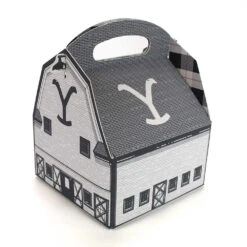 Yellowstone Party Supply Bundle 30 Yellowstone Party Supply Bundle -Yellowstone Store Yellowstone Favorbox front Right