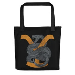 Yellowstone Rattlesnake Tote Bag