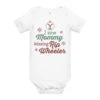 Yellowstone I Saw Mommy Baby Bodysuit -Yellowstone Store baby short sleeve one piece white front 673b872836ef8