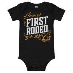 Yellowstone This Ain't My First Rodeo Parent Tee + Baby Bodysuit Bundle 10 Yellowstone This Ain't My First Rodeo Parent Tee + Baby Bodysuit Bundle -Yellowstone Store bb1