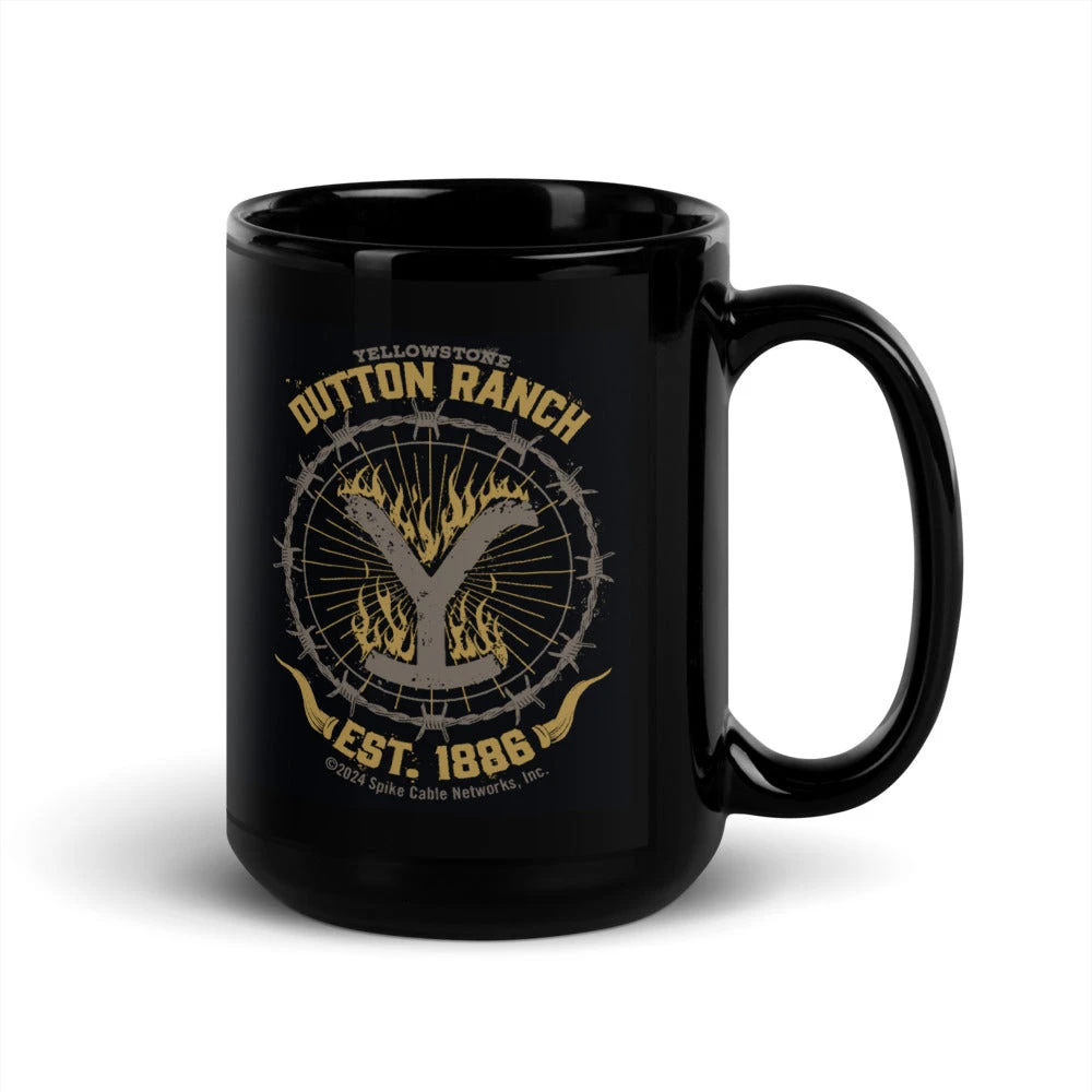 Yellowstone Flaming Logo Mug 7 Yellowstone Flaming Logo Mug - Image 5