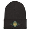 Yellowstone Holiday Cuffed Beanie -Yellowstone Store cuffed beanie dark grey front 68795f1e0a0a6