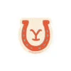 Yellowstone Horseshoe Magnet -Yellowstone Store die cut magnets white 4x4 front 66b2b215ef0cf