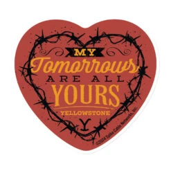 Yellowstone Rip & Beth Magnet -Yellowstone Store die cut magnets white 6x6 front 66b2b3200e140