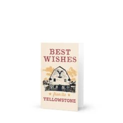 Yellowstone Best Wishes Greeting Card -Yellowstone Store greeting card 4x6 front 66ea956d17c25