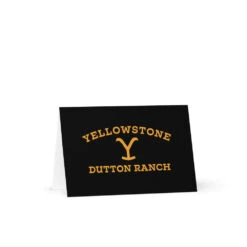 Yellowstone Dutton Ranch Greeting Card 11 Yellowstone Dutton Ranch Greeting Card -Yellowstone Store greeting card 4x6 front 66ea979ebd425