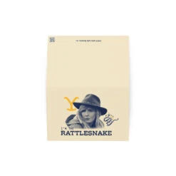Yellowstone Beth Dutton I'm The Rattlesnake Greeting Card -Yellowstone Store greeting card 4x6 outside 66ea98180277b