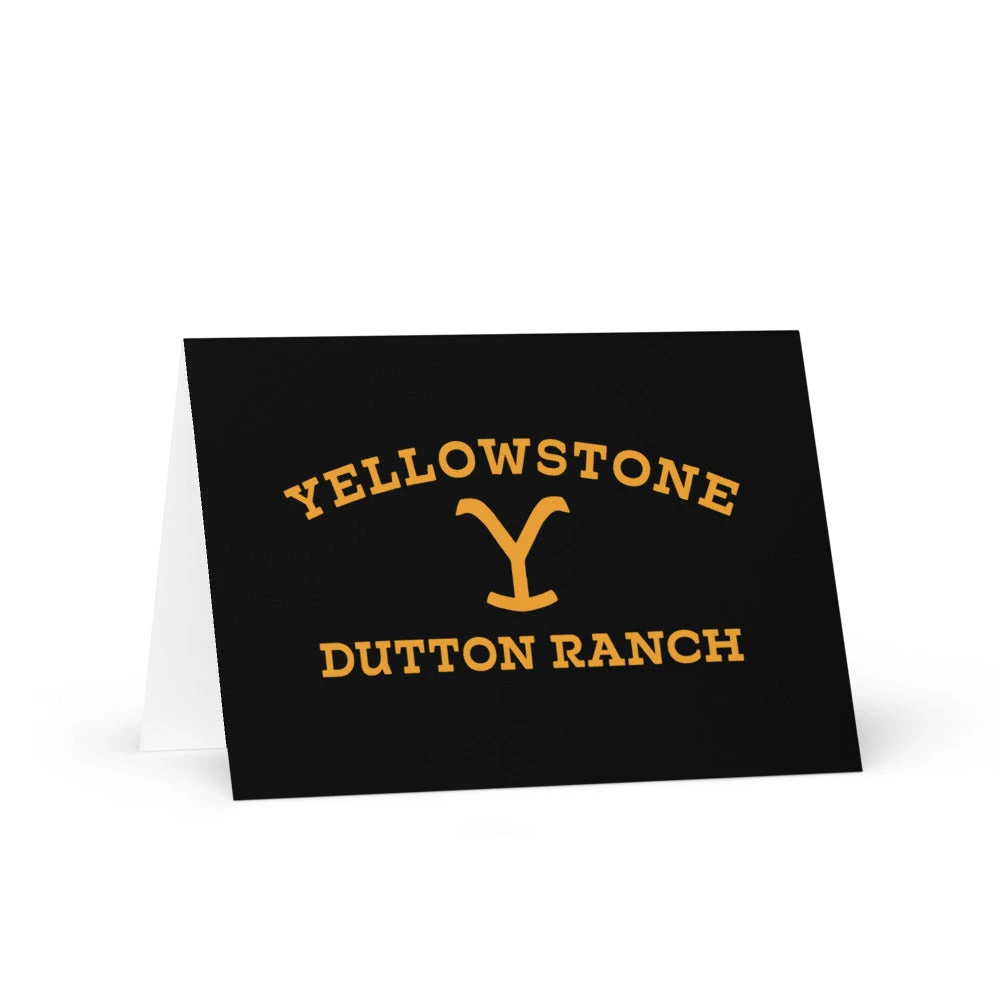 Yellowstone Dutton Ranch Greeting Card 3 Yellowstone Dutton Ranch Greeting Card