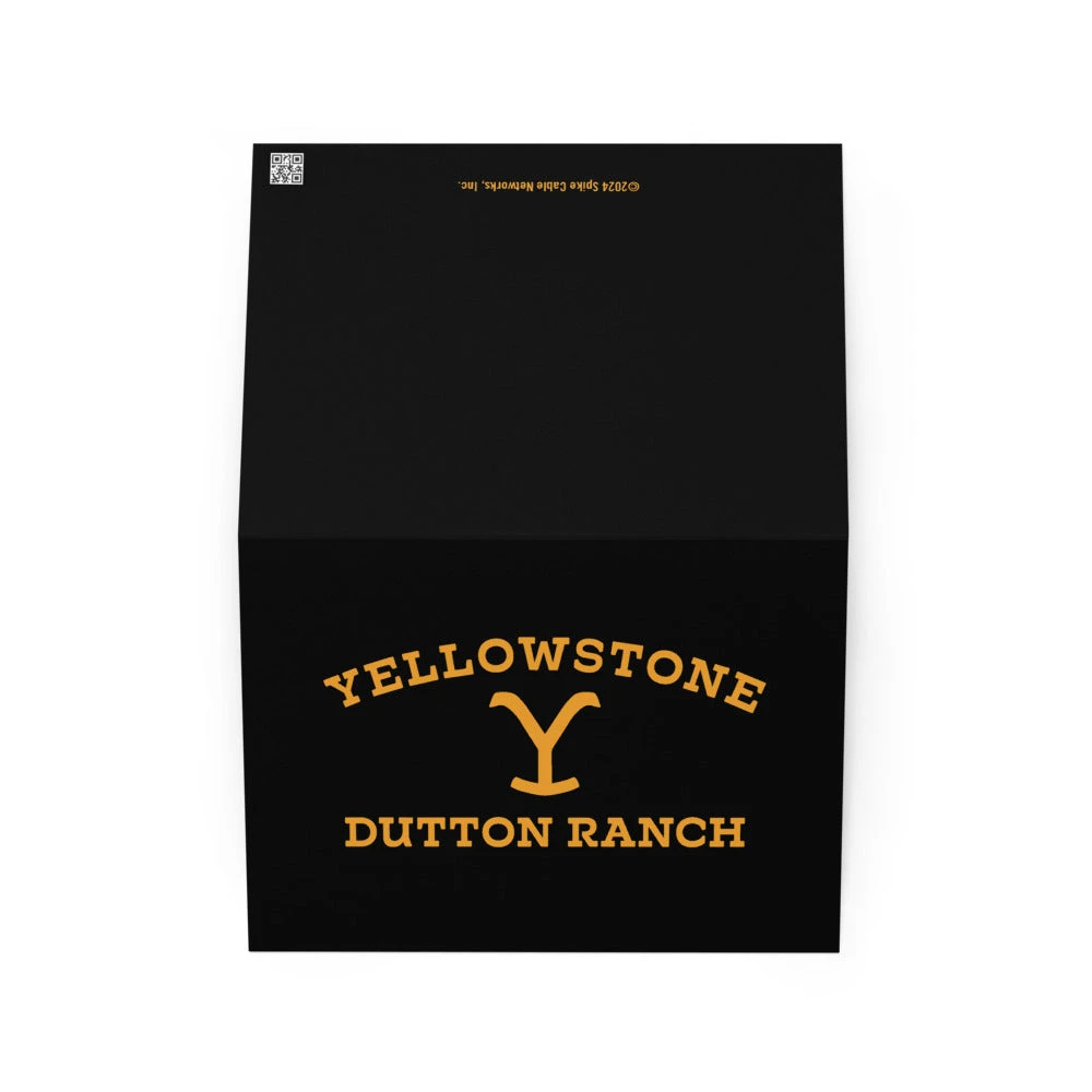 Yellowstone Dutton Ranch Greeting Card 4 Yellowstone Dutton Ranch Greeting Card - Image 2