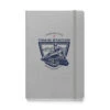 Yellowstone Train Station Bound Notebook -Yellowstone Store hardcover bound notebook silver front 66b2a4dbc7bcb silver