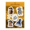 Yellowstone Beth Dutton Sticker Sheet -Yellowstone Store kiss cut sticker sheet white front 66b2a39d978f7