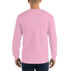 Yellowstone Dutton Forever Rose And Rattlesnake Long Sleeve T-Shirt 13 Yellowstone Dutton Forever Rose And Rattlesnake Long Sleeve T-Shirt -Yellowstone Store mens long sleeve shirt light pink back 66f6a06cadbff light pink