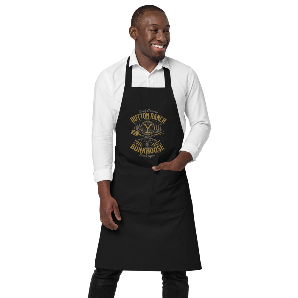 Yellowstone Chef Gator's BBQ Apron 4 Yellowstone Chef Gator's BBQ Apron - Image 2