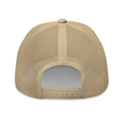 Yellowstone Black Skull Trucker Hat -Yellowstone Store retro trucker hat khaki back 673dec7d55fa4