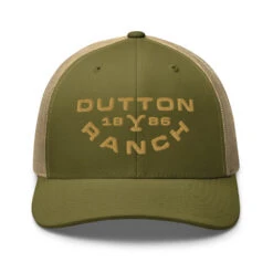 Yellowstone Dutton Ranch Embroidered Trucker Hat