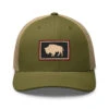 Yellowstone Tate Dutton Buffalo Embroidered Retro Trucker Hat 1 Yellowstone Tate Dutton Buffalo Embroidered Retro Trucker Hat -Yellowstone Store retro trucker hat moss khaki front 6769cfd5c0c81