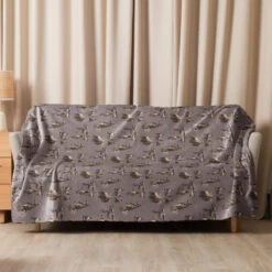 Yellowstone Cowboy Pattern Premium Sherpa Blanket -Yellowstone Store sublimated sherpa blanket tan 60x80 front 68c0a5a41978c