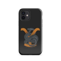 Yellowstone Rattlesnake Tough IPhone Case 25 Yellowstone Rattlesnake Tough IPhone Case -Yellowstone Store tough case for iphone glossy iphone 12 front 66fd311f731c7 iphone 12