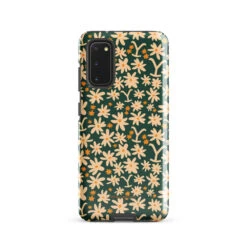 Yellowstone Floral Tough Samsung Case -Yellowstone Store tough case for samsung glossy samsung galaxy s20 front 66f6a955507e1 samsung galaxy s20