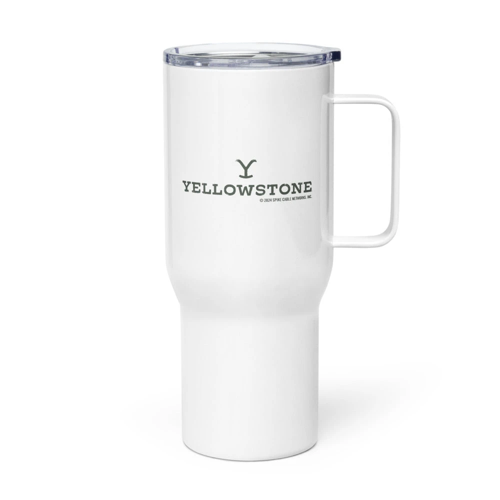 Yellowstone Cowboy Up Badge Tumbler 5 Yellowstone Cowboy Up Badge Tumbler - Image 3