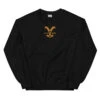 Yellowstone Ride For The Brand Embroidered Sweatshirt -Yellowstone Store unisex crew neck sweatshirt black front 677c33a58c185 black