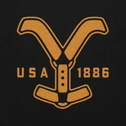 Yellowstone Ride For The Brand Embroidered Sweatshirt 15 Yellowstone Ride For The Brand Embroidered Sweatshirt -Yellowstone Store unisex crew neck sweatshirt black front 677c33a58df19 black