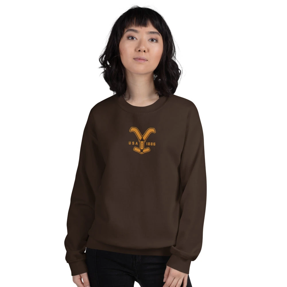 Yellowstone Ride For The Brand Embroidered Sweatshirt 9 Yellowstone Ride For The Brand Embroidered Sweatshirt - Image 7