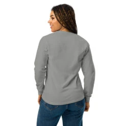 Yellowstone Dutton Ranch Rope Comfort Colors Unisex Long Sleeve Shirt -Yellowstone Store unisex garment dyed heavyweight long sleeve shirt grey back 68c0a3afd847b