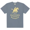 Yellowstone Dutton Ranch Comfort Colors T-Shirt -Yellowstone Store unisex garment dyed heavyweight t shirt blue jean front 673f6af78679a blue jean