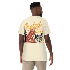 Yellowstone Protect The Land Wolf Comfort Colors T-Shirt 31 Yellowstone Protect The Land Wolf Comfort Colors T-Shirt -Yellowstone Store unisex garment dyed heavyweight t shirt ivory back 681a17cf2fd1d