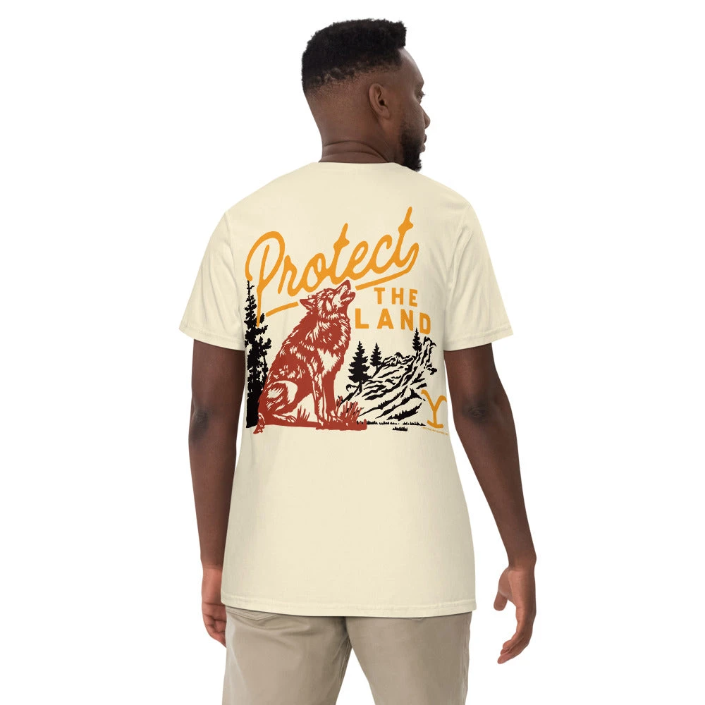 Yellowstone Protect The Land Wolf Comfort Colors T-Shirt 12 Yellowstone Protect The Land Wolf Comfort Colors T-Shirt - Image 10