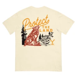 Yellowstone Protect The Land Wolf Comfort Colors T-Shirt