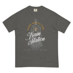Yellowstone Take 'Em To The Train Station Unisex Comfort Colors T-Shirt 20 Yellowstone Take 'Em To The Train Station Unisex Comfort Colors T-Shirt -Yellowstone Store unisex garment dyed heavyweight t shirt pepper front 68a76f1ec69be