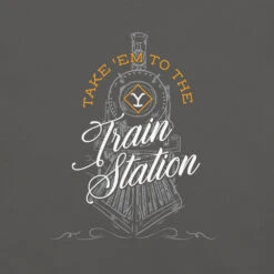 Yellowstone Take 'Em To The Train Station Unisex Comfort Colors T-Shirt 21 Yellowstone Take 'Em To The Train Station Unisex Comfort Colors T-Shirt -Yellowstone Store unisex garment dyed heavyweight t shirt pepper front 68a76f1ec9304