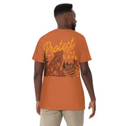 Yellowstone Protect The Land Wolf Comfort Colors T-Shirt 40 Yellowstone Protect The Land Wolf Comfort Colors T-Shirt -Yellowstone Store unisex garment dyed heavyweight t shirt yam back 681a17cf045f4