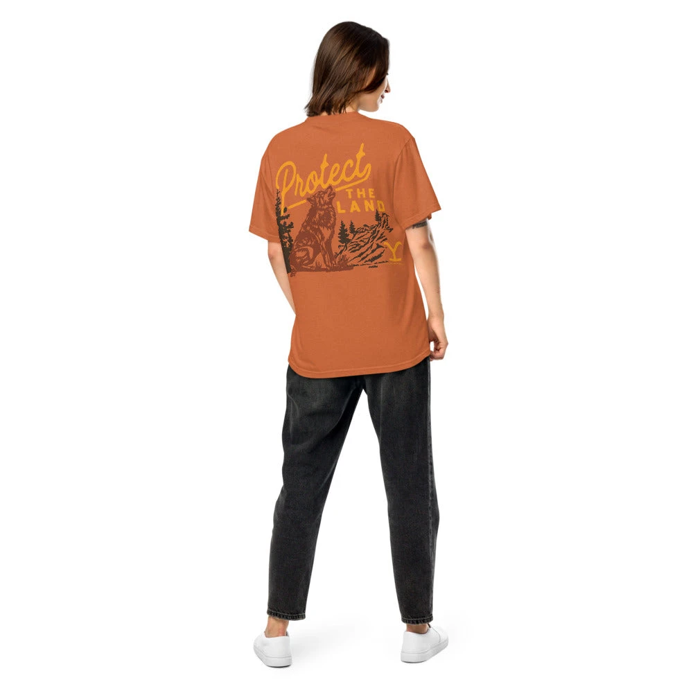 Yellowstone Protect The Land Wolf Comfort Colors T-Shirt 17 Yellowstone Protect The Land Wolf Comfort Colors T-Shirt - Image 15