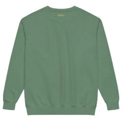 Yellowstone Merry Christmas Comfort Colors Sweatshirt -Yellowstone Store unisex garment dyed sweatshirt light green back 6879601783f4a