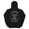 Yellowstone Flaming Logo Hoodie -Yellowstone Store unisex heavy blend hoodie black back 66cd88068589c black