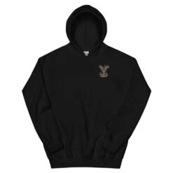 Yellowstone Flaming Logo Hoodie -Yellowstone Store unisex heavy blend hoodie black front 66cd880684009 black