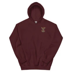 Yellowstone Flaming Logo Hoodie -Yellowstone Store unisex heavy blend hoodie maroon front 66cd880685f21 maroon